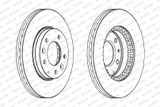 FERODO Тормозной диск DDF1278C