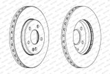 FERODO Тормозной диск DDF1316C