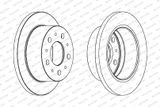 FERODO Тормозной диск DDF1574C