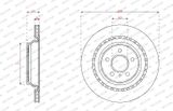 FERODO Тормозной диск DDF2208C