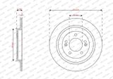 FERODO Тормозной диск DDF2787C