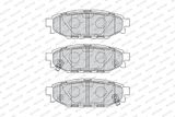 FERODO Комплект тормозных колодок, дисковый тормоз FDB1947