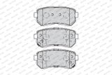FERODO Комплект тормозных колодок, дисковый тормоз FDB4235