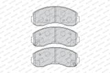 FERODO Комплект тормозных колодок, дисковый тормоз FDB4567