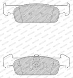 FERODO Jarrupala, levyjarru FDB4822