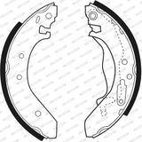 FERODO Bromsbackar, sats FSB271