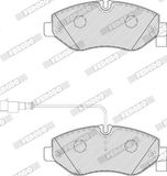FERODO Комплект тормозных колодок, дисковый тормоз FVR4053