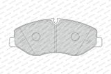 FERODO Комплект тормозных колодок, дисковый тормоз FVR4375