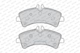 FERODO Комплект тормозных колодок, дисковый тормоз FVR4429