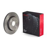 BREMBO Bremžu diski 09.A972.1X
