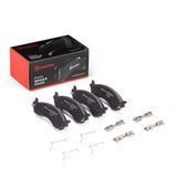 BREMBO Bremžu uzliku kompl., Disku bremzes P 10 107