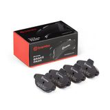 BREMBO Комплект тормозных колодок, дисковый тормоз P 23 096