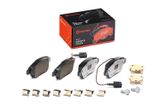 BREMBO Bromsbeläggssats, skivbroms P 23 141X