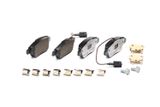 BREMBO Bromsbeläggssats, skivbroms P 23 141X