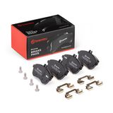 BREMBO Комплект тормозных колодок, дисковый тормоз P 50 067