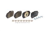 BREMBO Комплект тормозных колодок, дисковый тормоз P 50 157