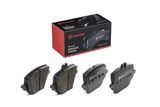 BREMBO Комплект тормозных колодок, дисковый тормоз P 50 169