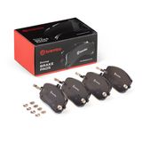 BREMBO Комплект тормозных колодок, дисковый тормоз P 50 174