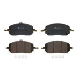 BREMBO Комплект тормозных колодок, дисковый тормоз P 50 174