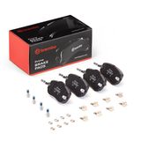 BREMBO Комплект тормозных колодок, дисковый тормоз P 50 175