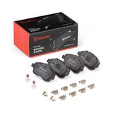 BREMBO Комплект тормозных колодок, дисковый тормоз P 59 036