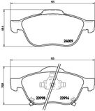 BREMBO Jarrupala, levyjarru P 83 043