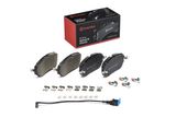 BREMBO Комплект тормозных колодок, дисковый тормоз P 85 194