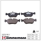 ZIMMERMANN Bromsbeläggssats, skivbroms 21273.195.1