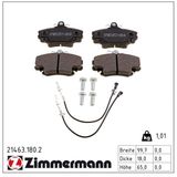 ZIMMERMANN Комплект тормозных колодок, дисковый тормоз 21463.180.2