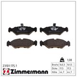 ZIMMERMANN Jarrupala, levyjarru 23101.175.1