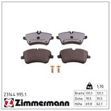 ZIMMERMANN Комплект тормозных колодок, дисковый тормоз 23144.995.1