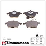 ZIMMERMANN Jarrupala, levyjarru 23392.200.1
