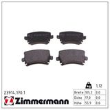 ZIMMERMANN Piduriklotside komplekt, ketaspidur 23914.170.1