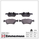 ZIMMERMANN Комплект тормозных колодок, дисковый тормоз 23925.210.1