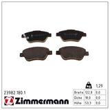 ZIMMERMANN Комплект тормозных колодок, дисковый тормоз 23982.180.1