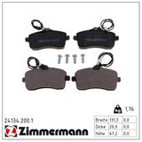 ZIMMERMANN Комплект тормозных колодок, дисковый тормоз 24134.200.1