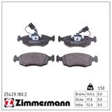 ZIMMERMANN Bromsbeläggssats, skivbroms 25429.180.2