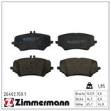 ZIMMERMANN Комплект тормозных колодок, дисковый тормоз 26402.150.1
