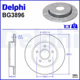 DELPHI Jarrulevy BG3896