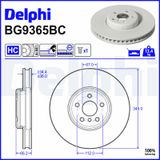 DELPHI Jarrulevy BG9365BC