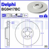 DELPHI Jarrulevy BG9417BC
