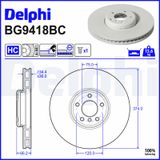 DELPHI Jarrulevy BG9418BC