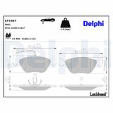 DELPHI Jarrupala, levyjarru LP1587