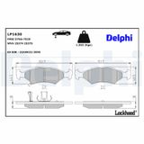 DELPHI Jarrupala, levyjarru LP1630