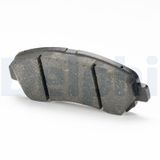 DELPHI Комплект тормозных колодок, дисковый тормоз LP2031