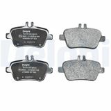 DELPHI Комплект тормозных колодок, дисковый тормоз LP2289