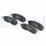 DELPHI Комплект тормозных колодок, дисковый тормоз LP3245