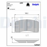 DELPHI Jarrupala, levyjarru LP39