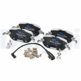 DELPHI Комплект тормозных колодок, дисковый тормоз LP5043EV