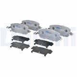 DELPHI Комплект тормозных колодок, дисковый тормоз LP5045EV